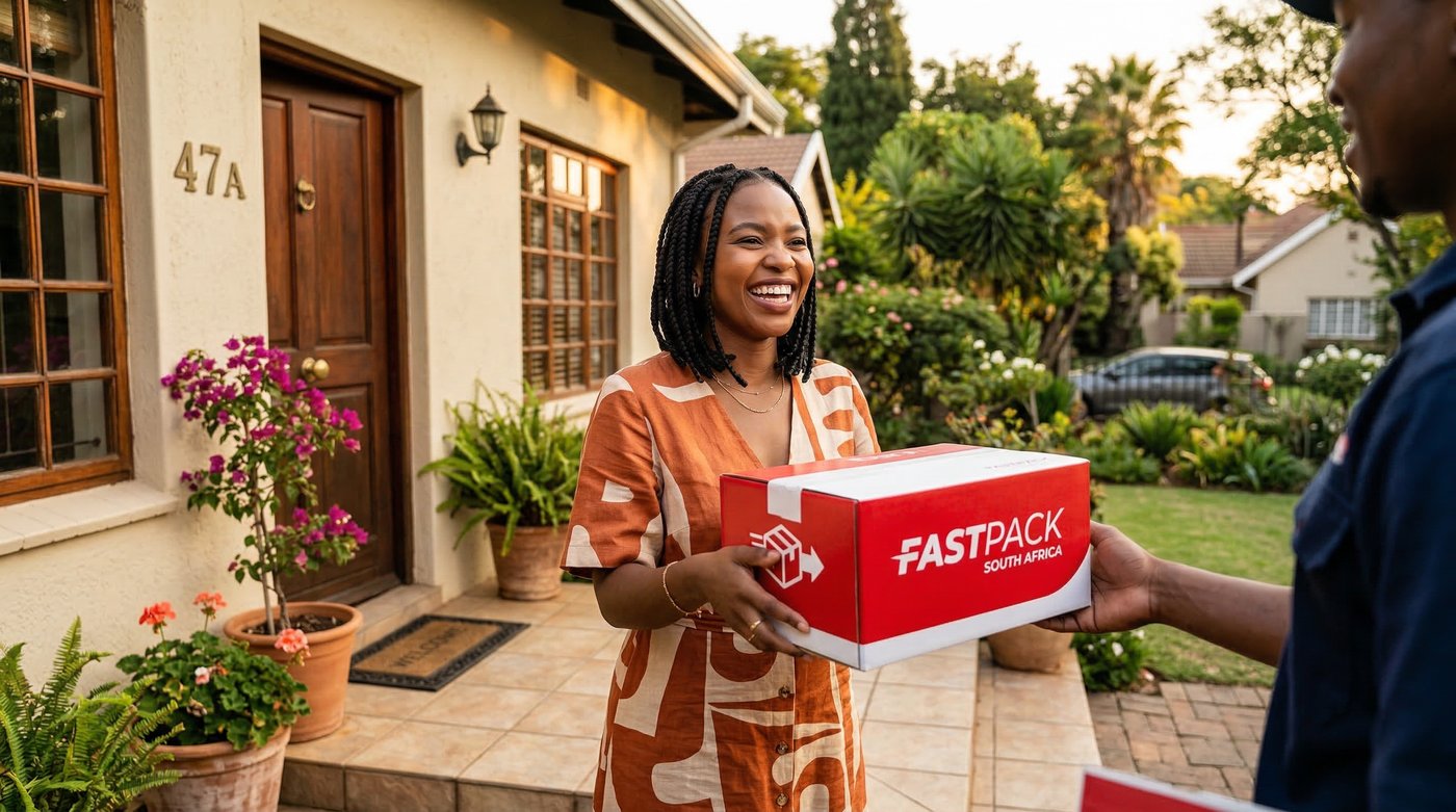 Home delivery in South Africa